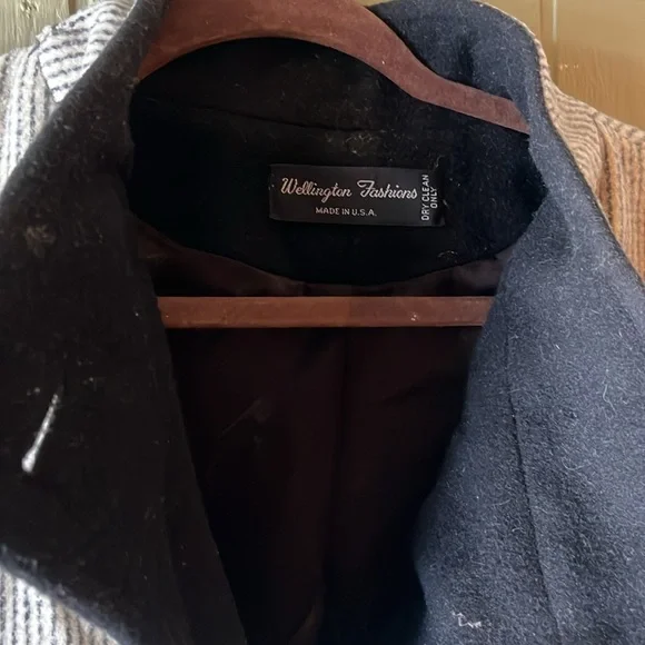 Vintage Wool Coat With Lining Size XL - Picture 6 of 7